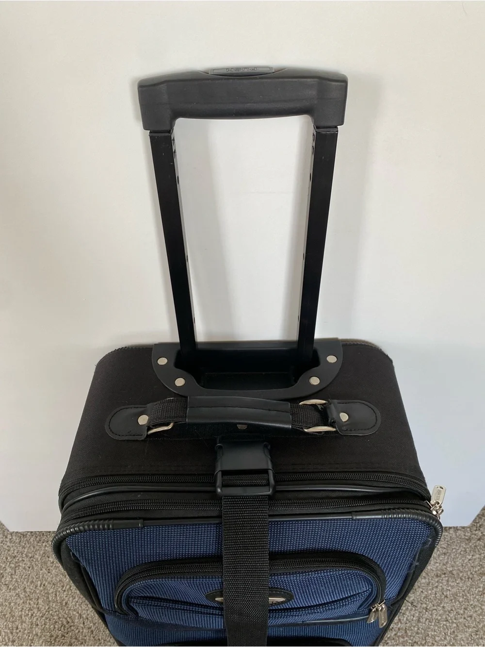 Navy Softside Carry-On Luggage